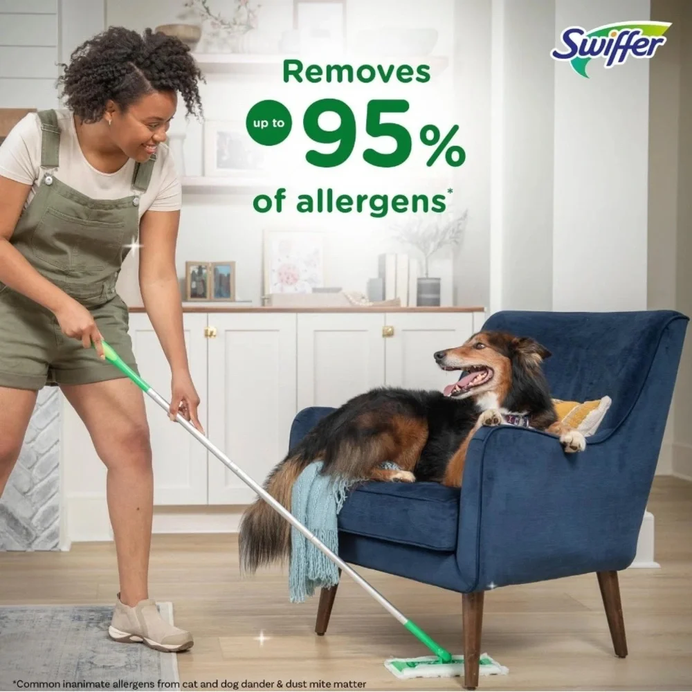 Swiffer Sweeper 2-in-1 Dry + Wet Floor Mopping and Sweeping Kit, 1 Kit - Picture 5 of 6